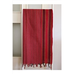 Melis Home, 5 Adet, Keşan Peştemal, Hamam Peştemali, 80x180cm, Kırmızı