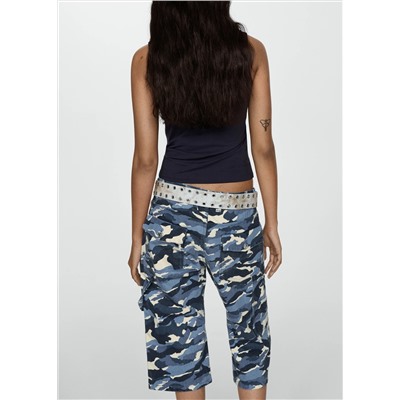 Bermudas vaqueras camuflaje
