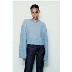 FUZZY SWEATER