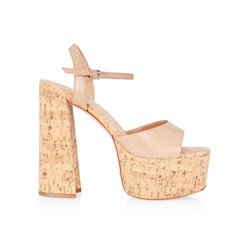 SCHUTZ Glayce Leather Platform Sandals