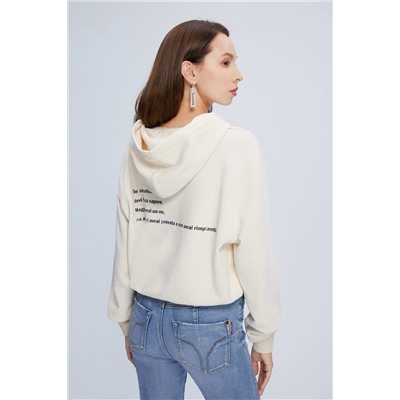 Sudadera con capucha Crudo