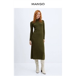 MANG*O женское платье с длинными рукавами
