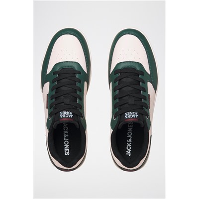 Zapatillas Verde oscuro y blanco