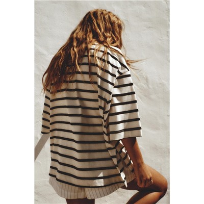 STRIPED OVERSIZE T-SHIRT