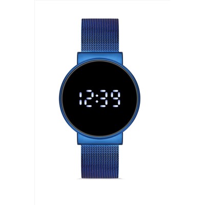 Aqua Di Polo 1987 Kadın Lacivert Hasır Dijital Led Kol Saati Apwg026002 APWG0260