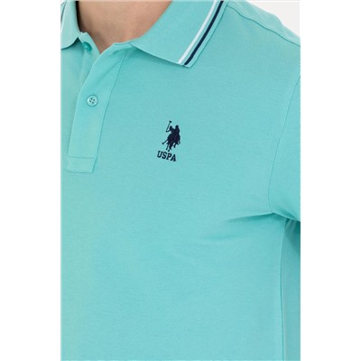 Erkek Mint Basic Polo Yaka Tişört