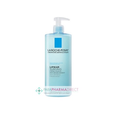 La Roche Posay Lipikar Surgras Crème Lavante Anti-Dessèchement 750ml