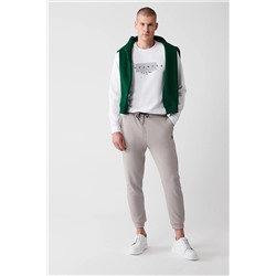 Avva Erkek Taş 3 Iplik Standart Fit Normal Kesim Jogger Eşofman Altı E003402