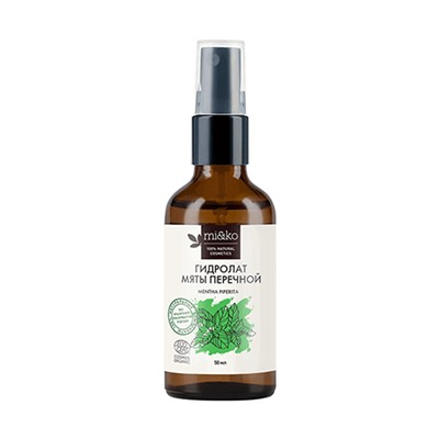 Гидролат "Мяты перечной", organic