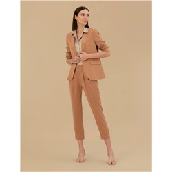Kahverengi Regular Fit Ceket