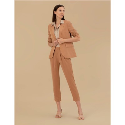 Kahverengi Regular Fit Ceket