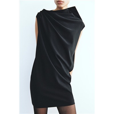 DRAPED SHORT DRESS