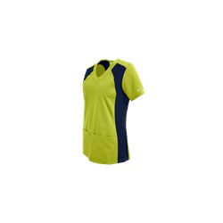 Butter-Soft Scrubs by UA™ V-Neck Top with Knit Side Inserts