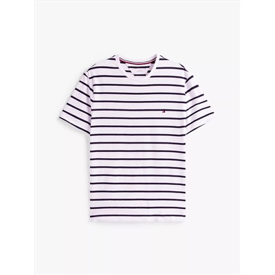 Stripe Stretch-Cotton Extra Slim T-Shirt