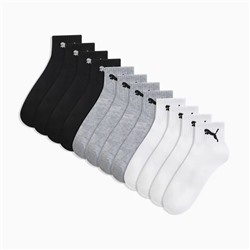 Men's Half Terry Quarter-Length Socks (6 Pairs)