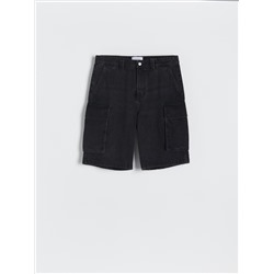 Cargo-Shorts aus Baumwolle