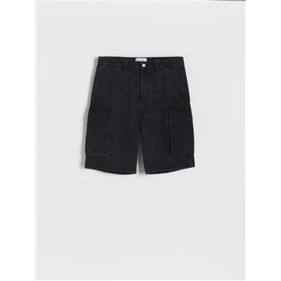 Cargo-Shorts aus Baumwolle