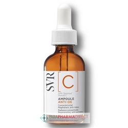 SVR [C] Ampoule Anti-Ox - Concentré Éclat, Régénérant, Anti-rides 30 ml