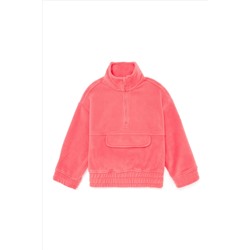 Çocuk Nar Çiçeği Sweatshirt