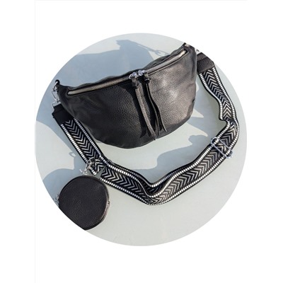 PELLE- PAOLO BAGS 397 (450) Black