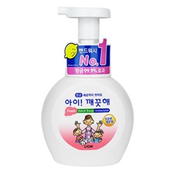 LION Ai kekute Foaming handsoap Lemon 250ml bottle Жидкое пенное мыло для рук с экстрактом лимона 250мл