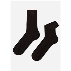Kurze Herrensocken aus Winterbaumwolle