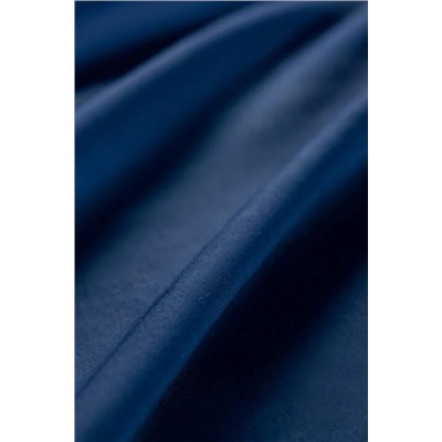 Ciel King Size Plus Lastikli Saten Çarşaf - Lacivert