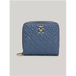 Tommy Monogram Zip Wallet