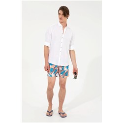 U.S. Polo Assn., Erkek Saks Deniz Şortu 50252053-VR045