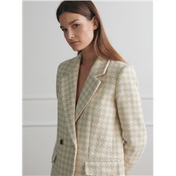 Blazer aus Wollmischung