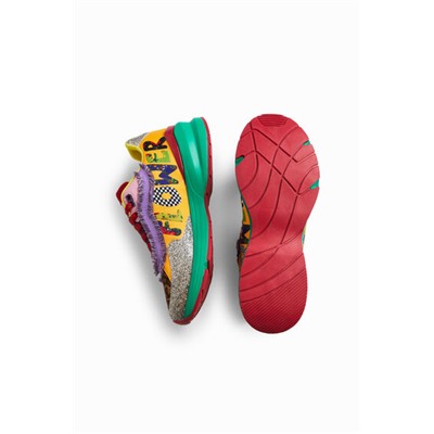 Sneakers patchwork Flower Johnson Hartig