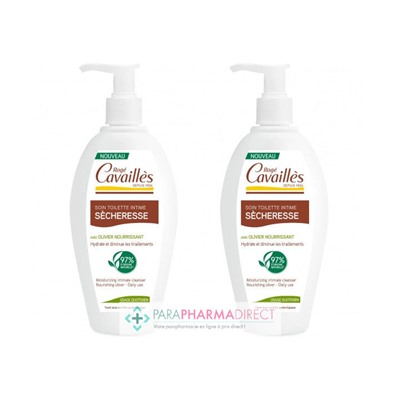 Rogé Cavaillès Soin Toilette Intime Naturel Spécial Sècheresse 2x250mlLot  × 2