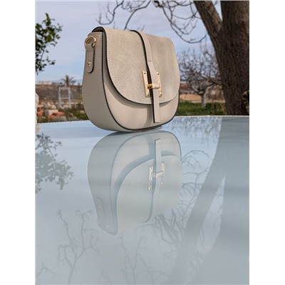 КОМБО испанские босоножки S44ACBeig+итальянская сумка AB.ZAPATOS PELLE · 2704 Beige АКЦИЯ