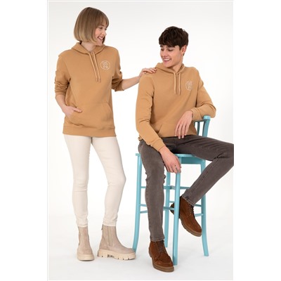 Erkek Camel Sweatshirt