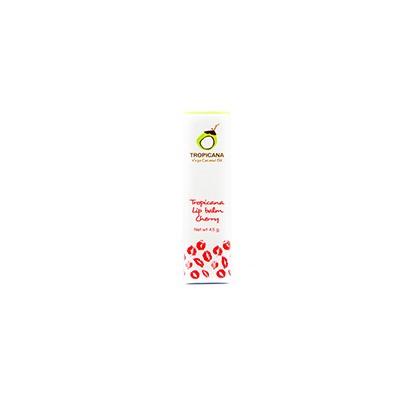 Гигиеническая помада с кокосовым маслом и ароматом вишни Tropicana 4.5 гр / Tropicana lip stick 4.5 g