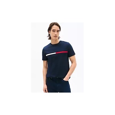 Embroidered Flag Logo T-Shirt