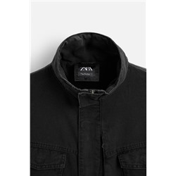 ABRIGO DENIM BOLSILLOS
