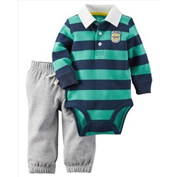 2-Piece Bodysuit & Pant Set
