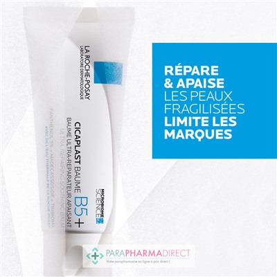 La Roche Posay Cicaplast Baume B5+ - Baume Ultra-Réparateur Apaisant 100ml