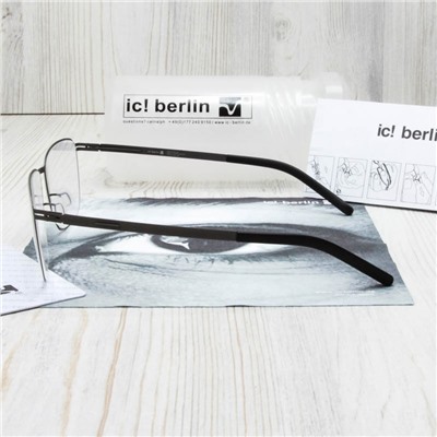 IB00014 - Оправа ic!Berlin Khamseen gun metal + футляр