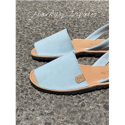 AB.ZAPATOS · 503-8 · NOB celeste+PELLE · LUX taupe