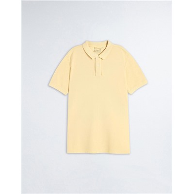 Piquet Polo, Men, Light Yellow