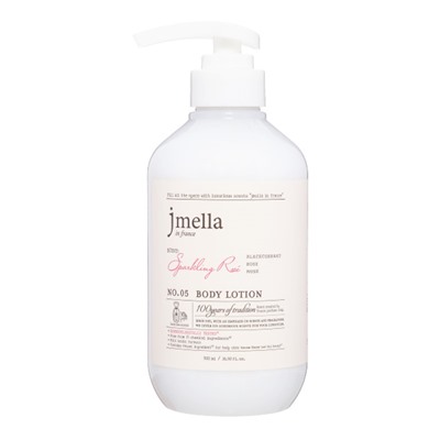 JMELLA IN FRANCE SPARKLING ROSÉ BODY LOTION Лосьон для тела "Чёрная смородина, роза, мускус" 500мл