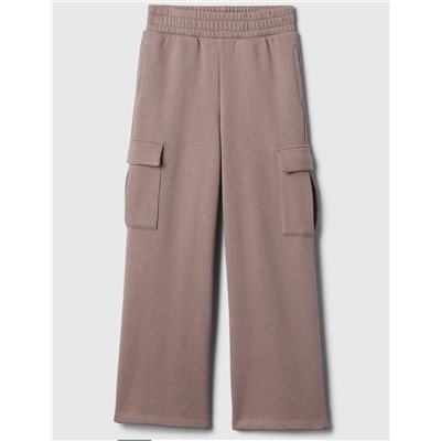Kids Fleece Cargo Pants