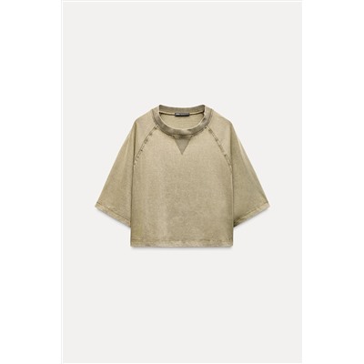 FADED-EFFECT T-SHIRT