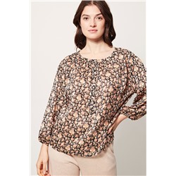 Blusa Negro y rosa