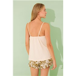 Pijama corto tirantes Lilo&Stitch algodón