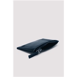 Monedero tarjetero efecto piel negro