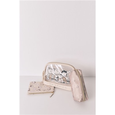 Pack 3 neceseres estampado Snoopy