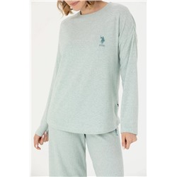 Kadın Mint Pijama Takımı